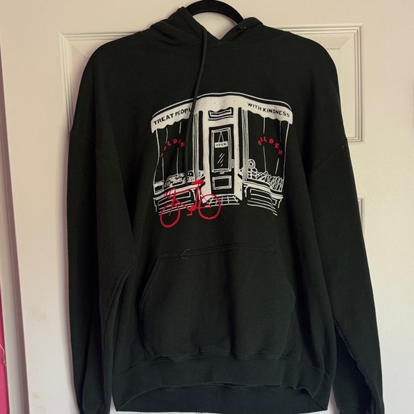 Black Graphic Hoodie - Picture 1 of 4
